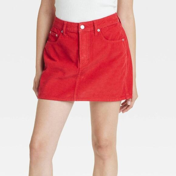Universal Thread Dresses & Skirts - Universal Thread Mini Skirt Corduroy Womens size 2 0641